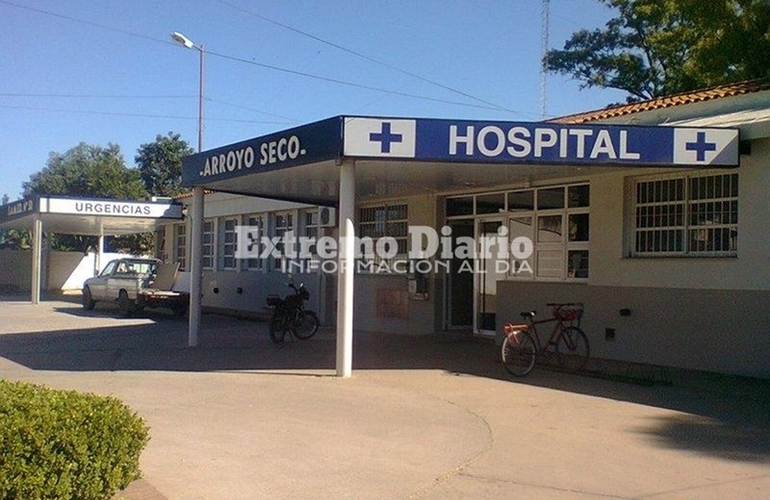 Imagen de El hospital con línea temporal hasta que les reparen el fijo