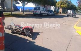 Ocurri&oacute; en la tarde de ayer en Moreno y Andrade de Fighiera