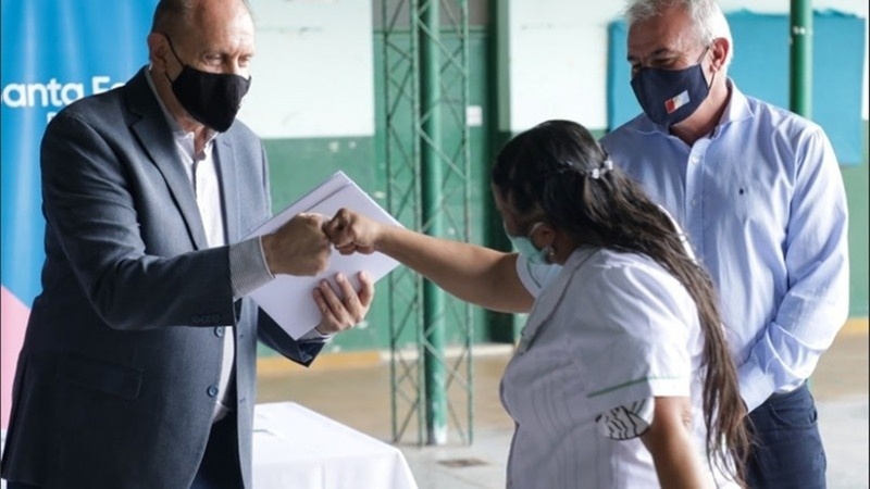 El gobernador se refiri&oacute; al regreso a las escuelas. (GSF)