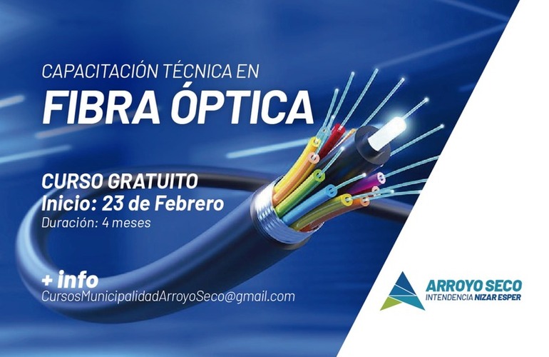 Imagen de Curso gratuito para capacitaci&oacute;n t&eacute;cnica en fibra &oacute;ptica