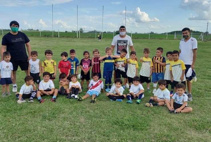 Imagen de La Escuelita de Fútbol de San José de General Lagos, volvió a la actividad