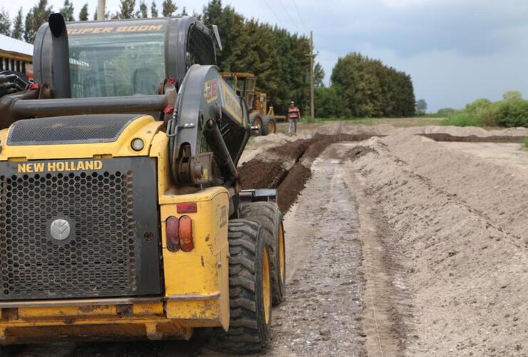 Imagen de Tareas finales para la concreción de una importante obra que mejorará el servicio del agua