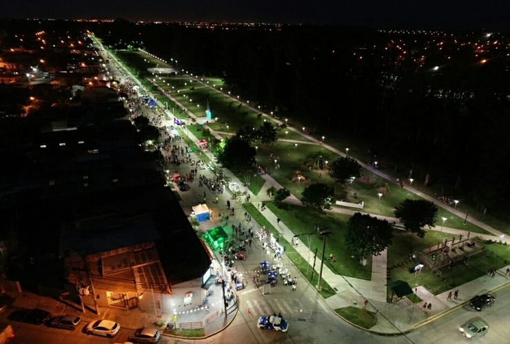 Gran jornada frente al Parque Central