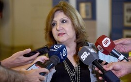 Cantero fue diagnosticada con covid el 3 de febrero.