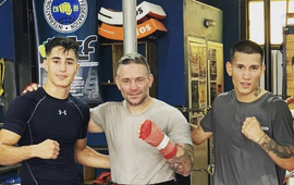 Imagen de Gala box&iacute;stica para Mirco Cuello y Facundo Garc&iacute;a en el club Talleres