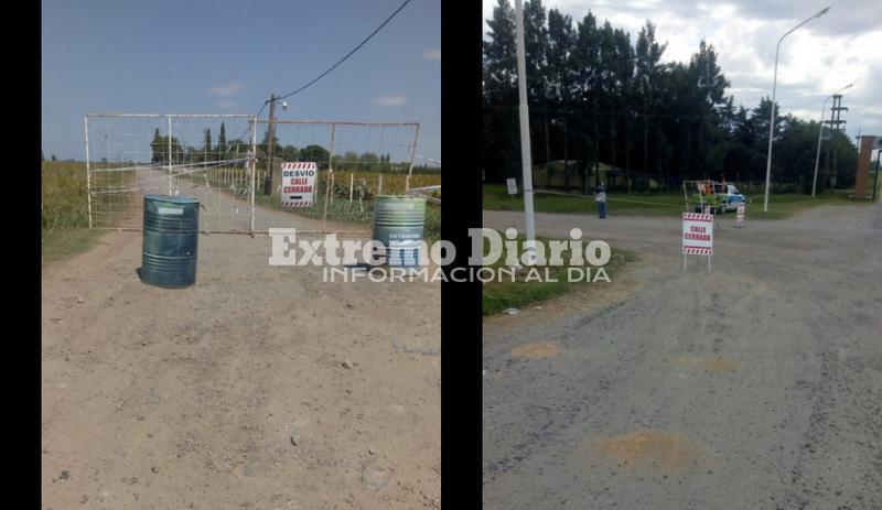 El camino se encontraba en el sector norte.
