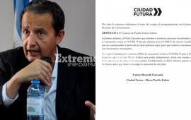 El diputado Del Frade y la concejala Mennelli solicitan saber qui&eacute;n se vacun&oacute;.