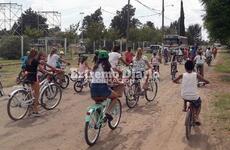 Imagen de Bicicleteada en Pueblo Esther
