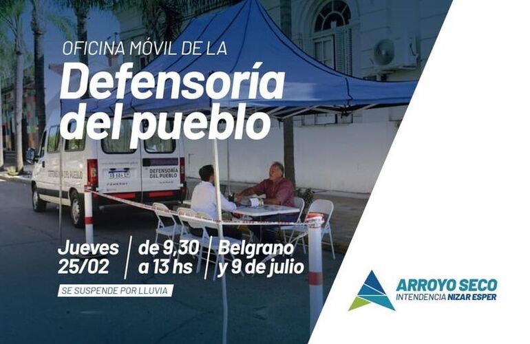 Imagen de Oficina Móvil de Defensoría del Pueblo nuevamente en la ciudad
