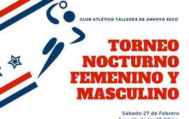 Imagen de Pr&oacute;ximo s&aacute;bado, Torneo nocturno de Handball femenino y masculino en Talleres