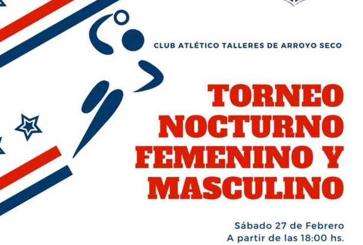 Imagen de Próximo sábado, Torneo nocturno de Handball femenino y masculino en Talleres