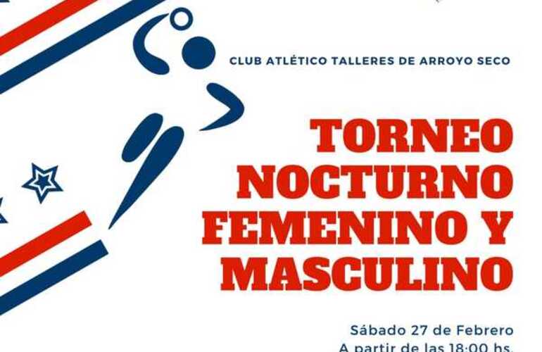 Imagen de Próximo sábado, Torneo nocturno de Handball femenino y masculino en Talleres