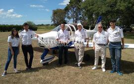 Milagros Battaglia y Massimo Ferrini, nuevos pilotos privados