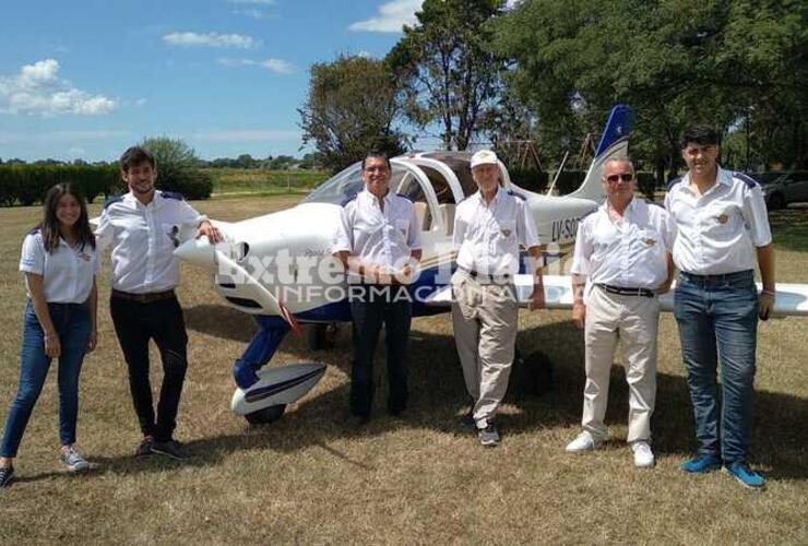 Milagros Battaglia y Massimo Ferrini, nuevos pilotos privados