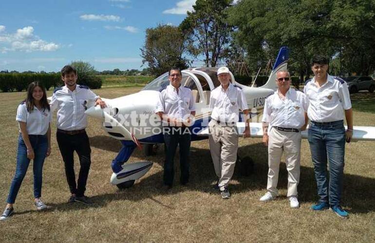 Milagros Battaglia y Massimo Ferrini, nuevos pilotos privados