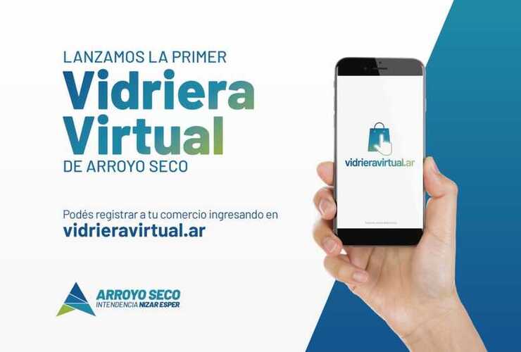 Imagen de La municipalidad lanza la primera vidriera virtual de Arroyo Seco