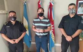 Ferri recibi&oacute; a las autoridades policiales.
