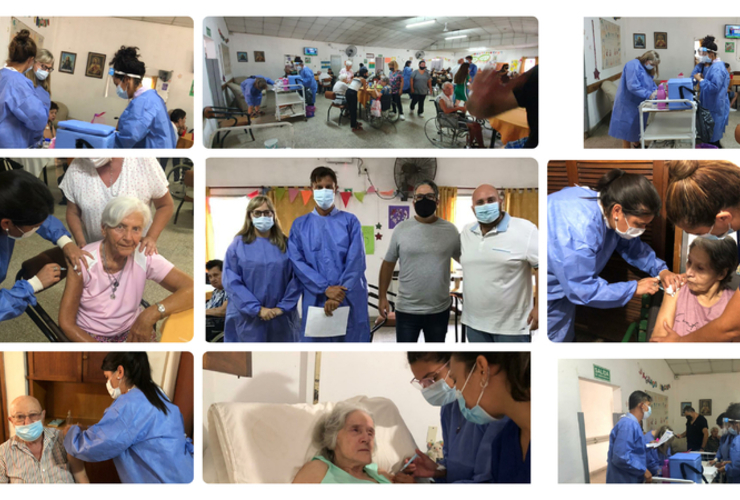 Imagen de Municipio y hospital culminaron hoy con la vacunación contra COVID para residentes de geriátricos