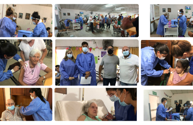 Imagen de Municipio y hospital culminaron hoy con la vacunación contra COVID para residentes de geriátricos