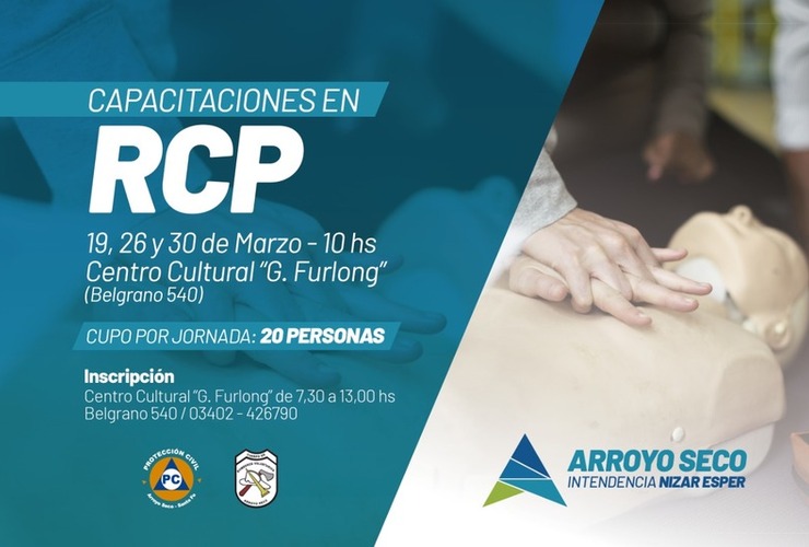 Imagen de Capacitaci&oacute;n en RCP y Uso de DEA abiertas a la poblaci&oacute;n