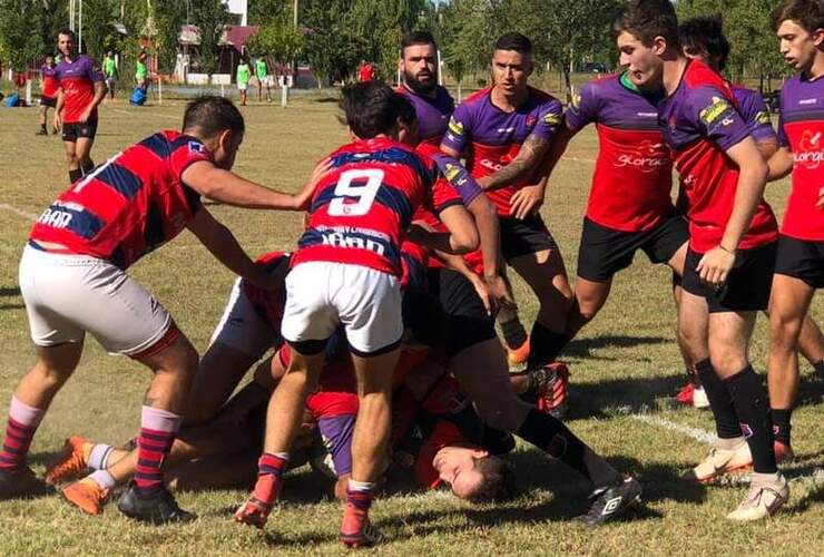 Partido de preparación para el CAT. (Foto: Facebook Rugby C.A. Talleres)