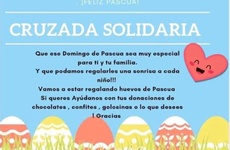 Imagen de Cruzada solidaria: Se lanza colecta para fabricar huevos de pascua