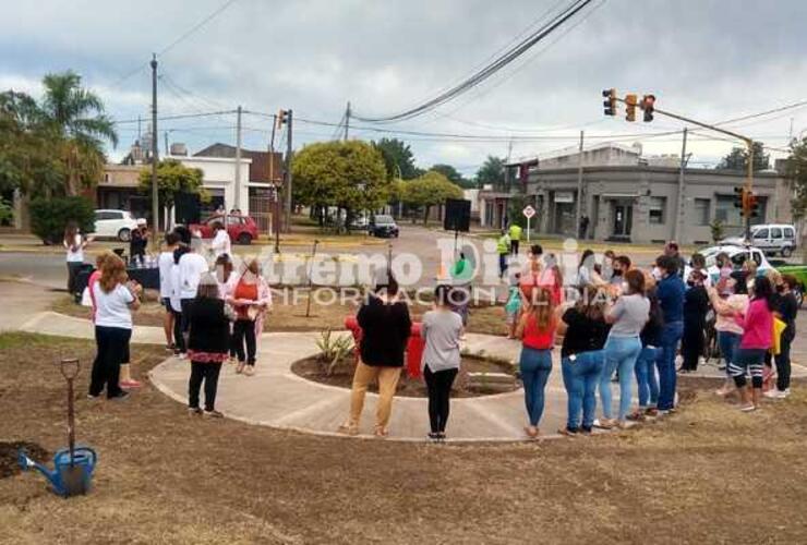 El acto se realizó esta mañana en Marconi y San Martin