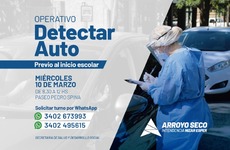 Imagen de Detectar Auto mañana en el Paseo Pedro Spina