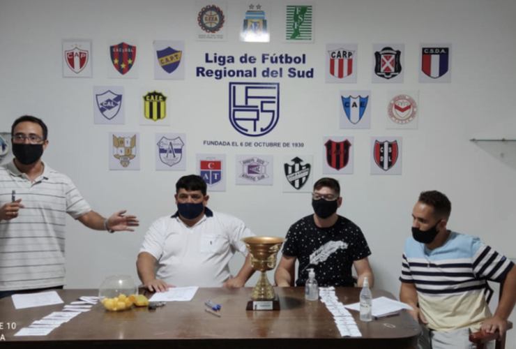 Imagen de Se sorteó el Fixture del Torneo Apertura de la Liga Regional del Sud 2021