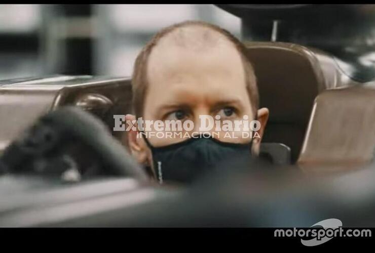 La nueva imagen de Vettel en Aston Martin.