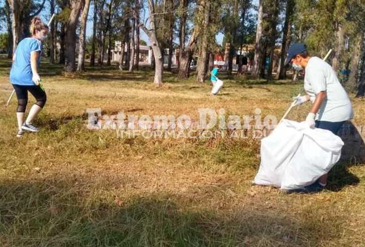 Voluntarios realizaron la actividad que contó con el apoyo de la Comuna