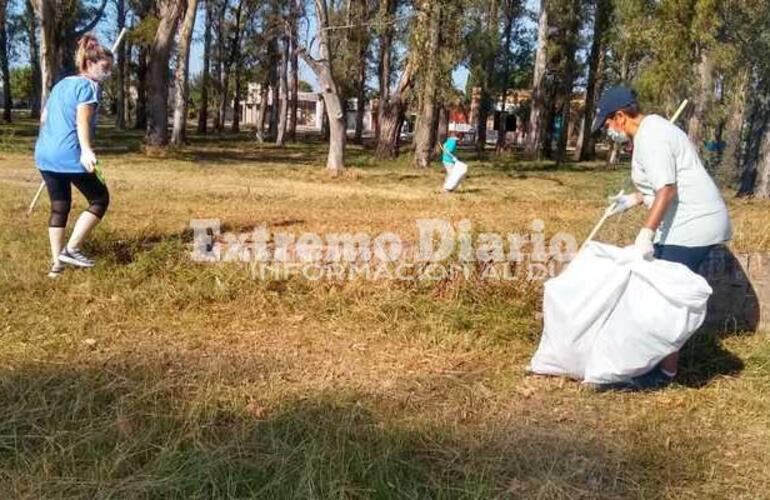 Voluntarios realizaron la actividad que contó con el apoyo de la Comuna