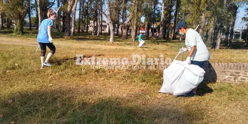 Voluntarios realizaron la actividad que cont&oacute; con el apoyo de la Comuna