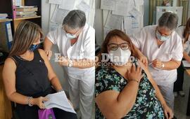 La jornada de vacunaci&oacute;n se realiz&oacute; ayer viernes.