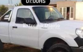 Imagen de Fighiera: denunciaron el robo de una Ford Ranger color blanca