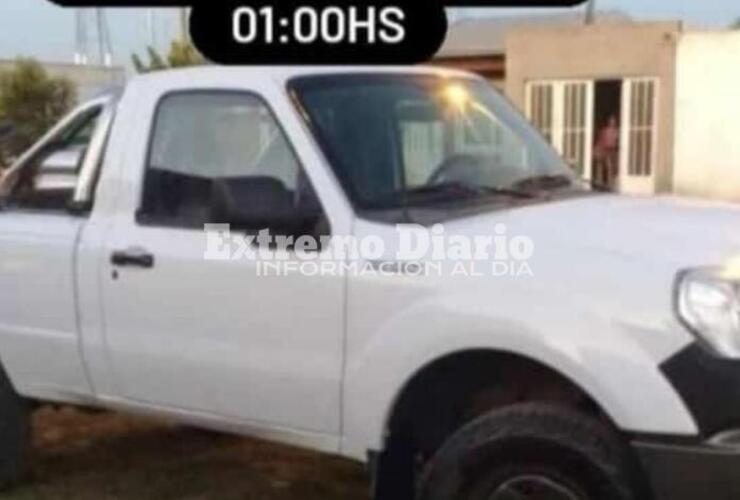 Imagen de Fighiera: denunciaron el robo de una Ford Ranger color blanca