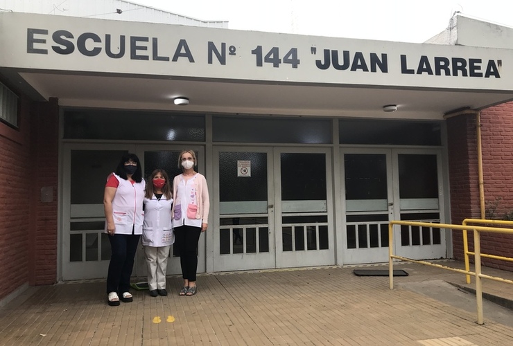 Imagen de Vuelta a clases presenciales para la Escuela Primaria Juan Larrea de General Lagos