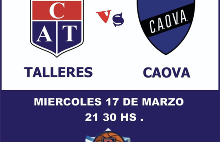Imagen de Hoy Talleres juega de local ante CAOVA, por la fecha 2 de la Súper Liga