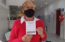 Hoy fue el turno de la continuación de adultos mayores.