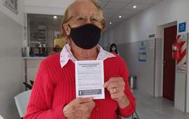 Hoy fue el turno de la continuaci&oacute;n de adultos mayores.