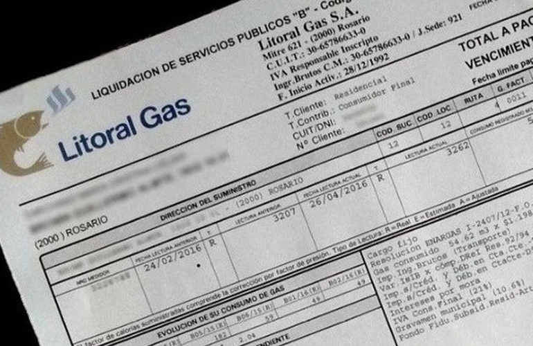 Imagen de Litoral Gas pidió un 12% de aumento en la tarifa a partir de abril