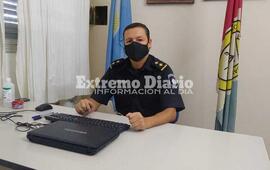Comisario Sergio Fern&aacute;ndez, titular sub 11 de Fighiera