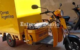 Se trata de una motocicleta para reparto de paqueter&iacute;a.