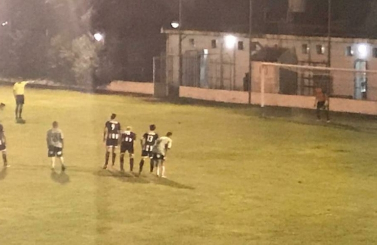 Landriel marcó dos goles (uno de penal) para la victoria del "Verde" sobre el "Panza".