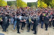 El festival congregó miles de jóvenes sin distanciamiento social ni barbijos.