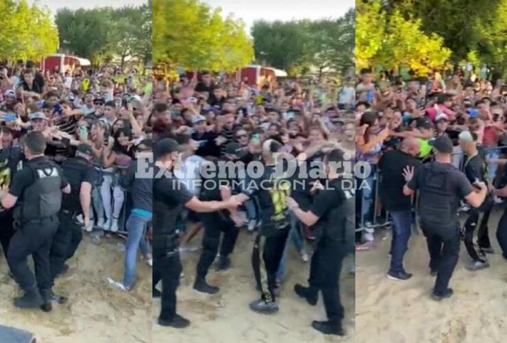 El festival congregó miles de jóvenes sin distanciamiento social ni barbijos.