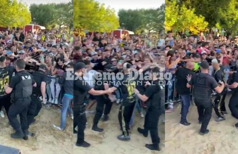 El festival congregó miles de jóvenes sin distanciamiento social ni barbijos.