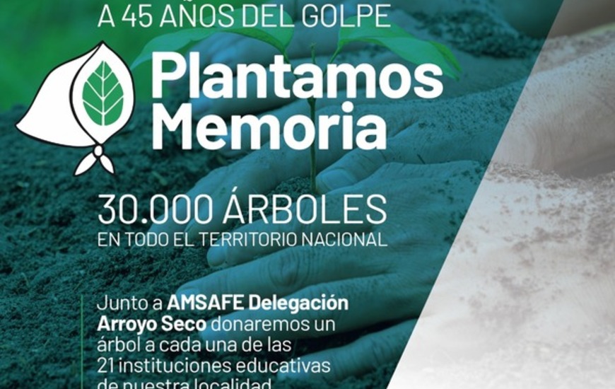 Imagen de Plantamos Memoria: A 45 a&ntilde;os del Golpe Militar