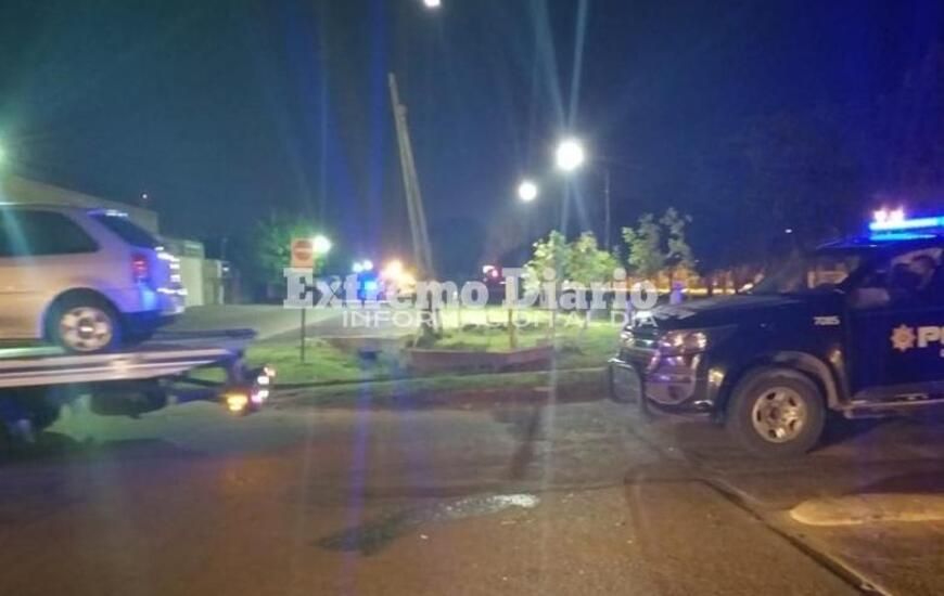 Imagen de Evadi&oacute; un control, fue perseguido y su auto termin&oacute; secuestrado