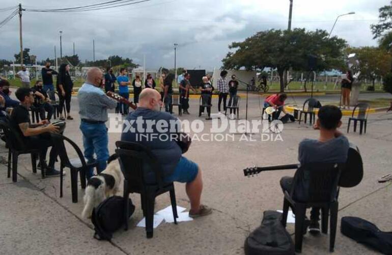 El acto se realizó esta mañana en Marconi y San Martin